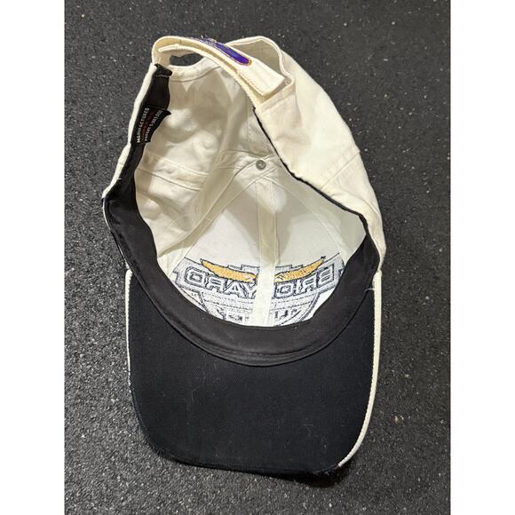 Vintage Brickyard 400 August 8 2004 Mens White Adjustable Strapback Hat Cap - Picture 7 of 9